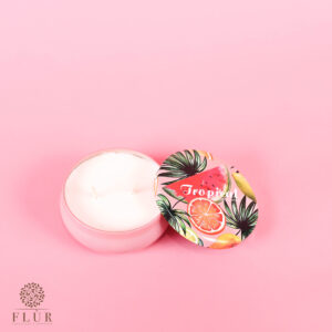 Pink Tropical Candle