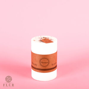 Lavender scented candle