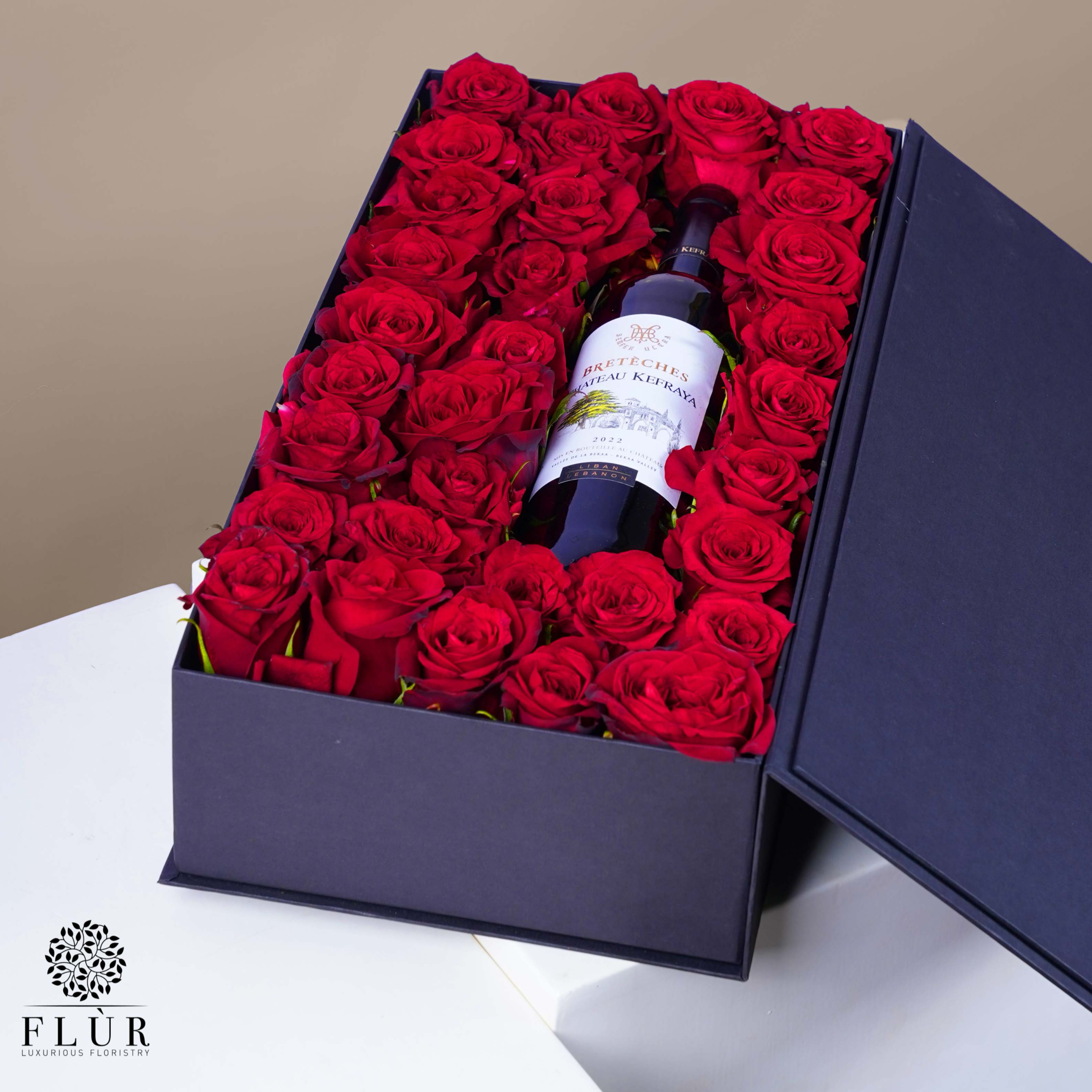 The Royale Rose Wine Box