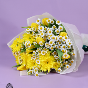 Golden Bloom Bouquet